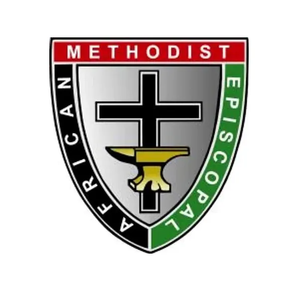 AME Logo white Vernon Chapel AME Church in Flint, MI